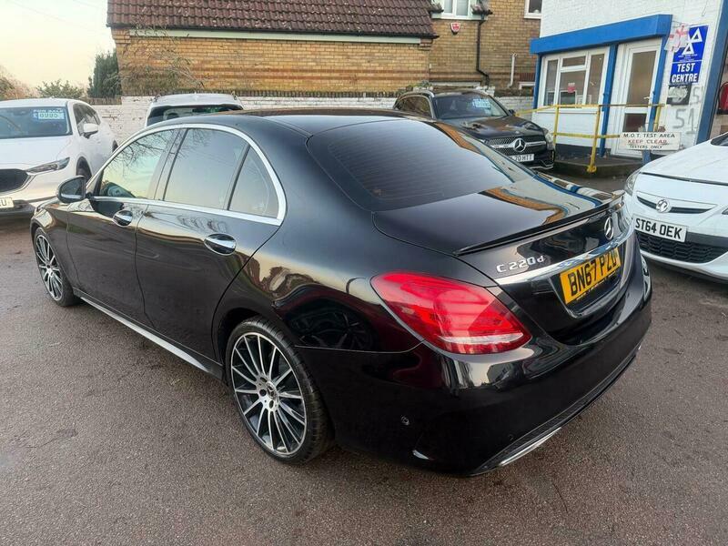 Mercedes-Benz C Class 2.1 C220d Amg Line Black #3