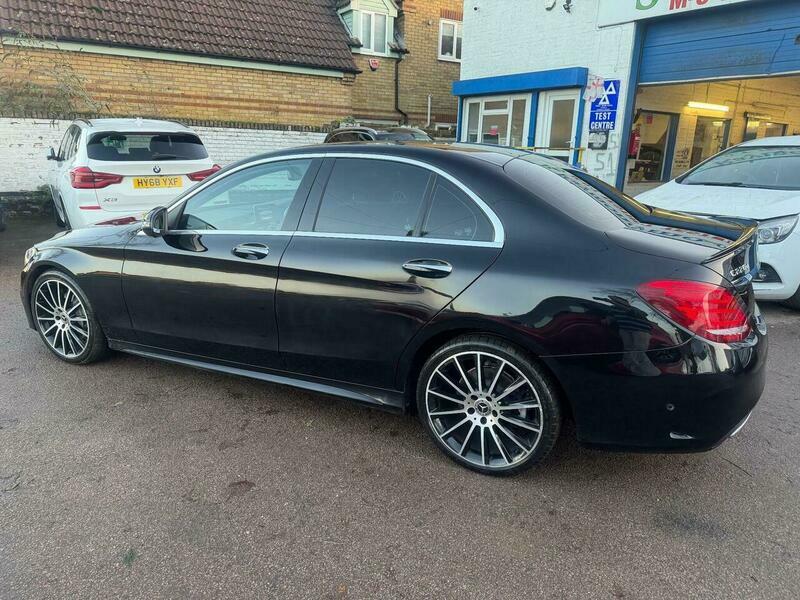 Mercedes-Benz C Class 2.1 C220d Amg Line Black #2