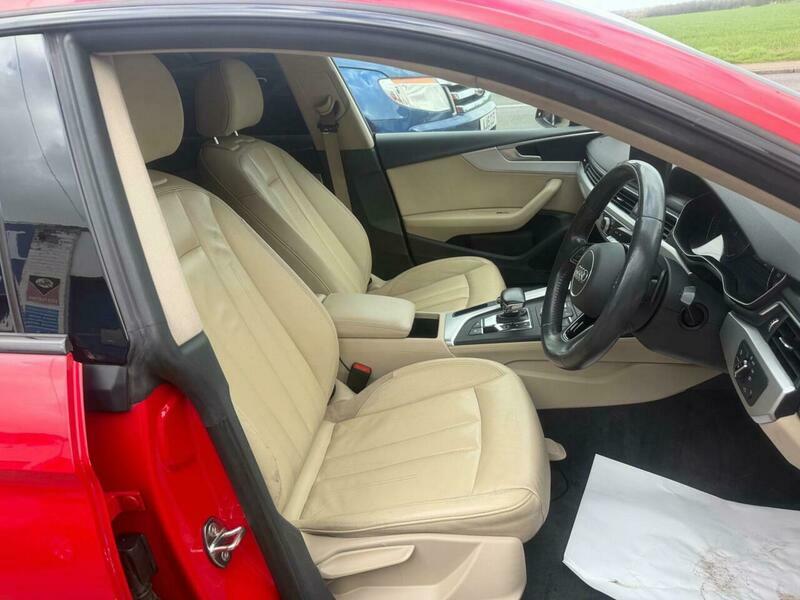 Audi A5 Coupe 2.0 Tdi S Line S Tronic Quattro Euro 6 Ss Red #25