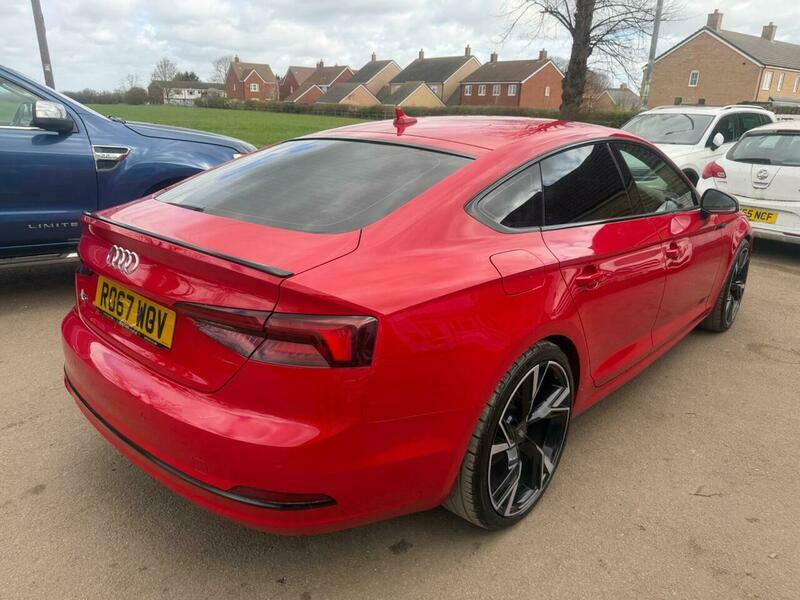 Audi A5 Coupe 2.0 Tdi S Line S Tronic Quattro Euro 6 Ss Red #9