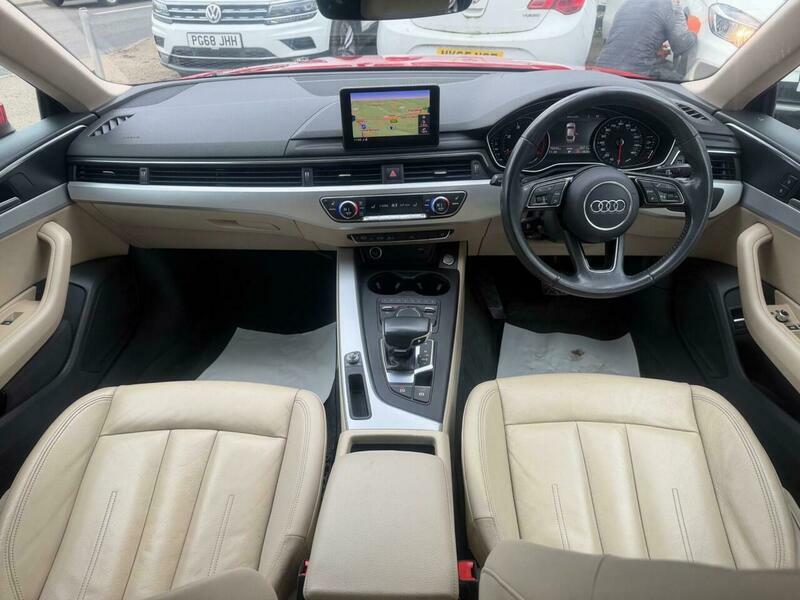 Audi A5 Coupe 2.0 Tdi S Line S Tronic Quattro Euro 6 Ss Red #15