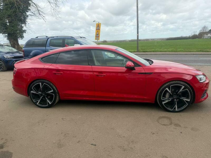 Audi A5 Coupe 2.0 Tdi S Line S Tronic Quattro Euro 6 Ss Red #11