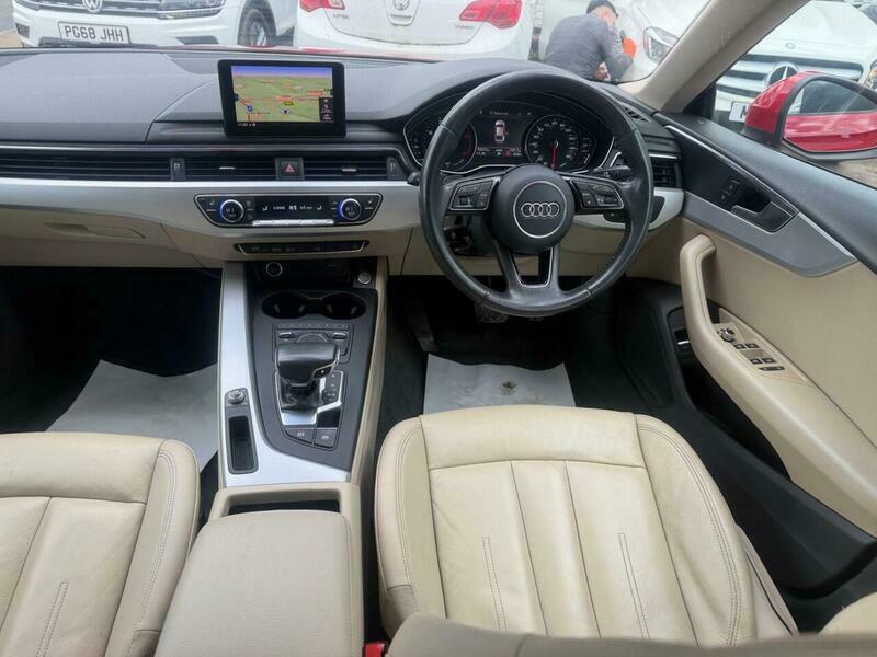 Audi A5 Coupe 2.0 Tdi S Line S Tronic Quattro Euro 6 Ss Red #16