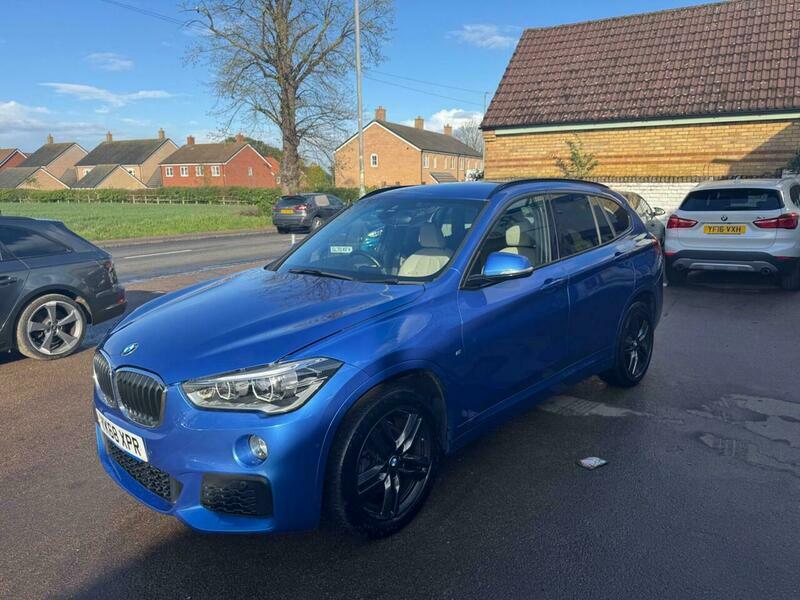 BMW X1 2.0 18D M Sport Blue #2