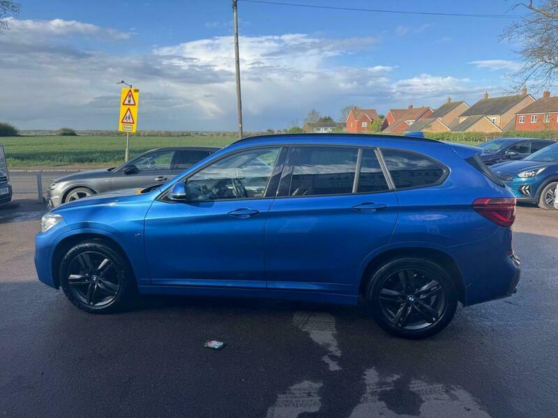 BMW X1 2.0 18D M Sport Blue #3