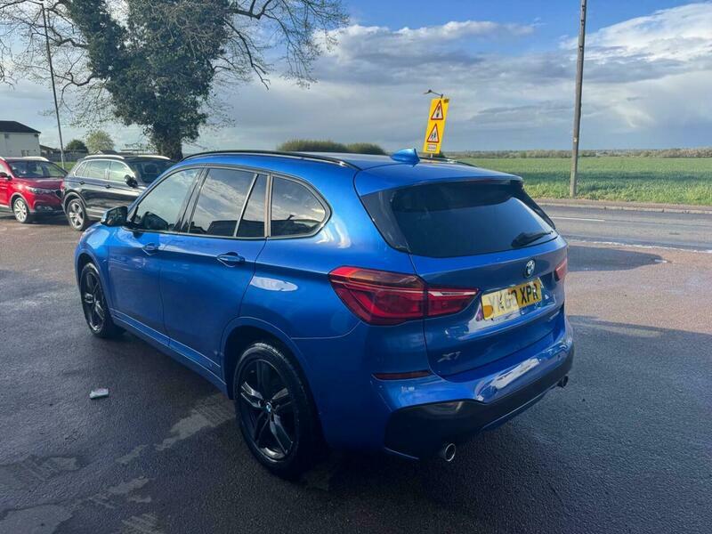 BMW X1 2.0 18D M Sport Blue #4