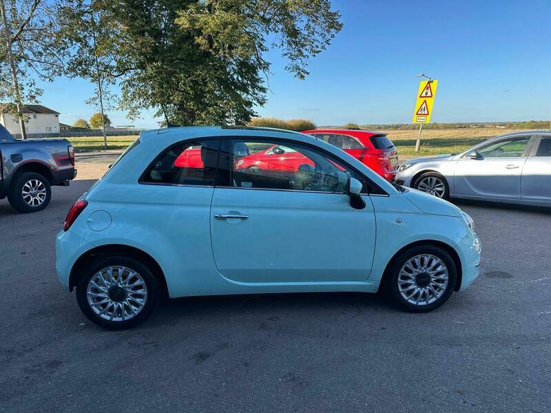 Fiat 500 1.2 Lounge Euro 6 Green #4