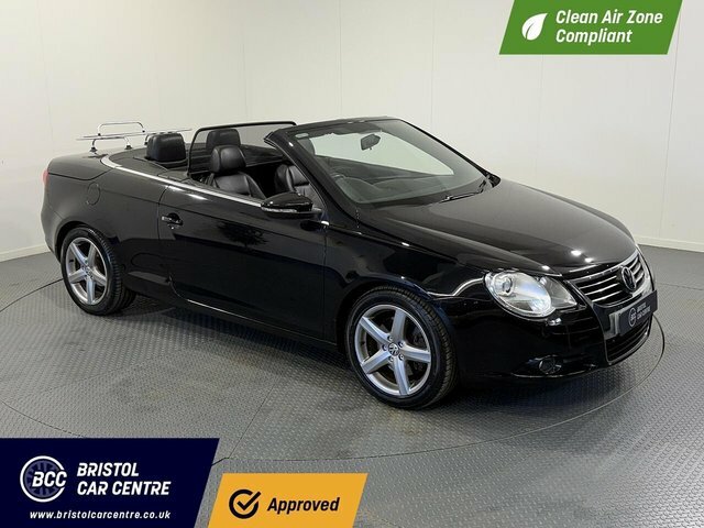 Volkswagen EOS 2008 1.4 Tsi Sport Cabriolet Eur Black