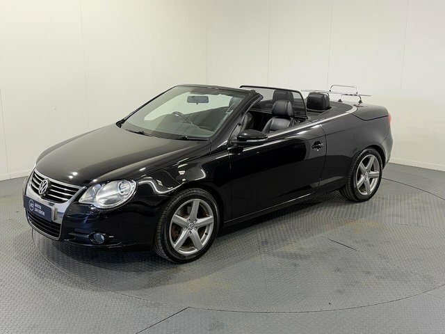Volkswagen EOS 2008 1.4 Tsi Sport Cabriolet Eur Black #4