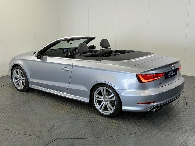Audi A3 Cabriolet 2015 2.0 Tdi S Line Convertible Silver #3