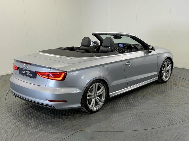 Audi A3 Cabriolet 2015 2.0 Tdi S Line Convertible Silver #2