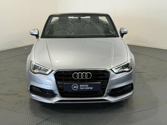 Audi A3 Cabriolet 2015 2.0 Tdi S Line Convertible Silver #5