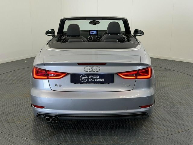 Audi A3 Cabriolet 2015 2.0 Tdi S Line Convertible Silver #6