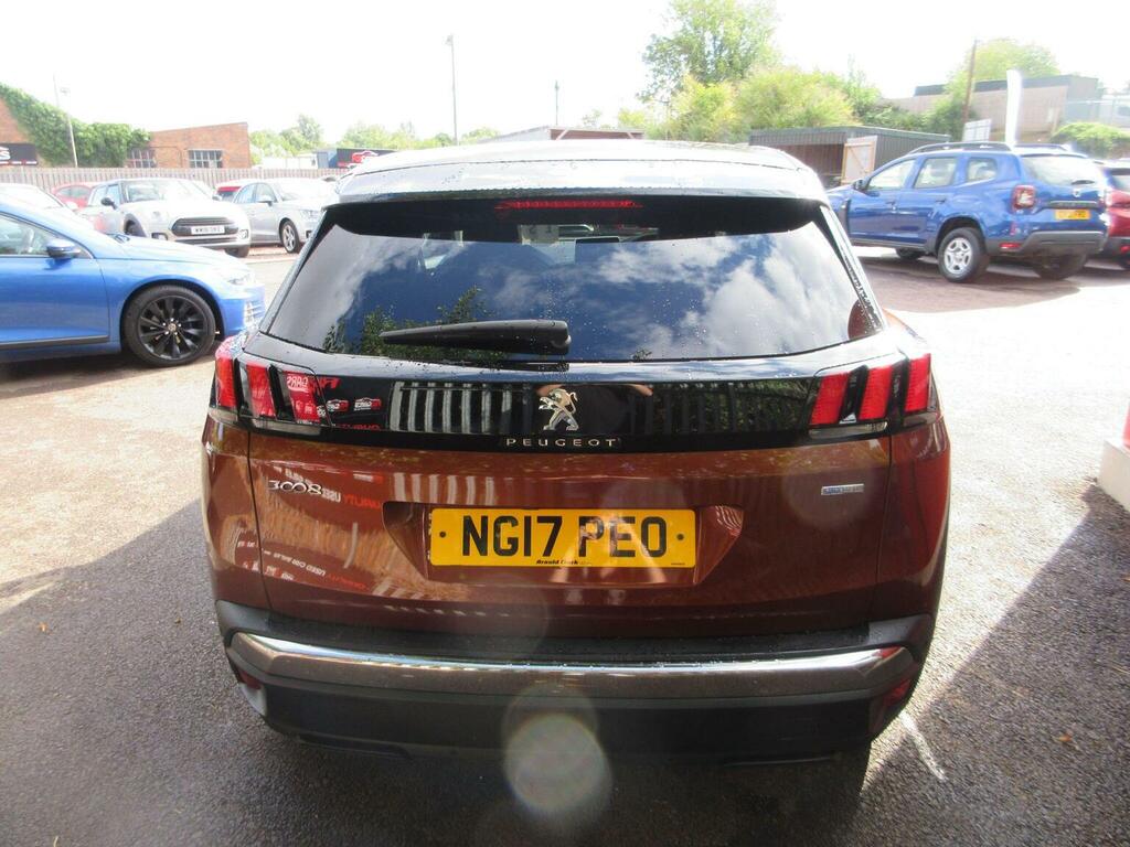 Peugeot 3008 Suv 1.2 Puretech Allure Euro 6 Ss 201717 NG17PEO Brown #6