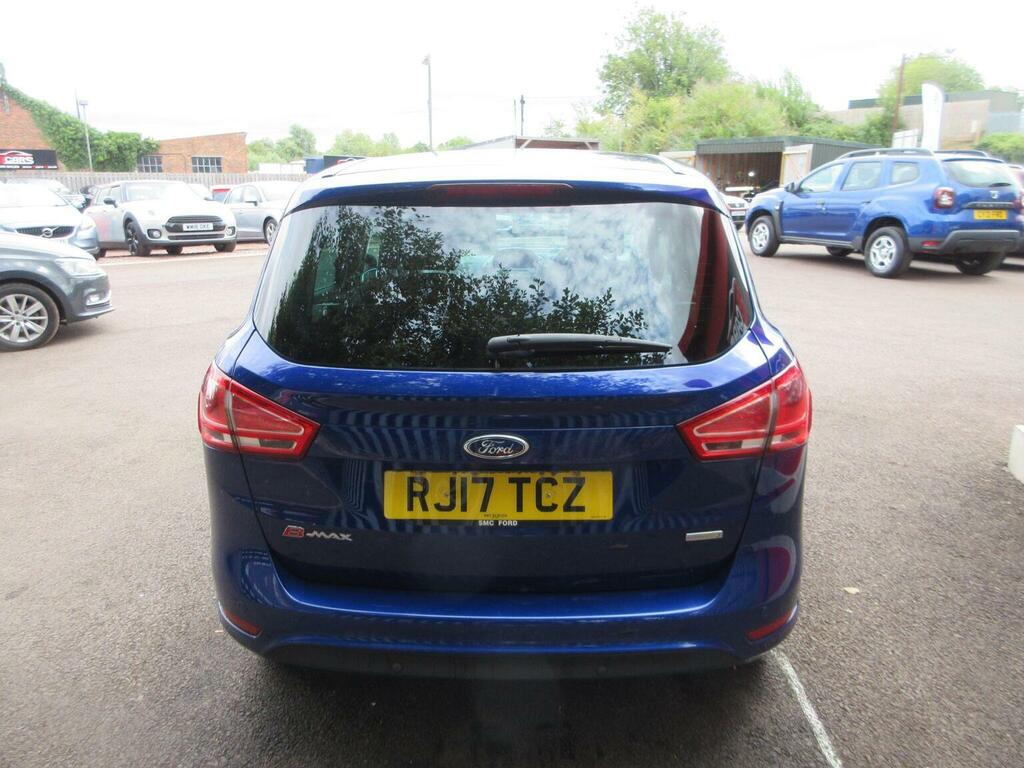 Ford B-Max Mpv 1.0T Ecoboost Zetec Navigator Euro 6 2017 RJ17TCZ Blue #6