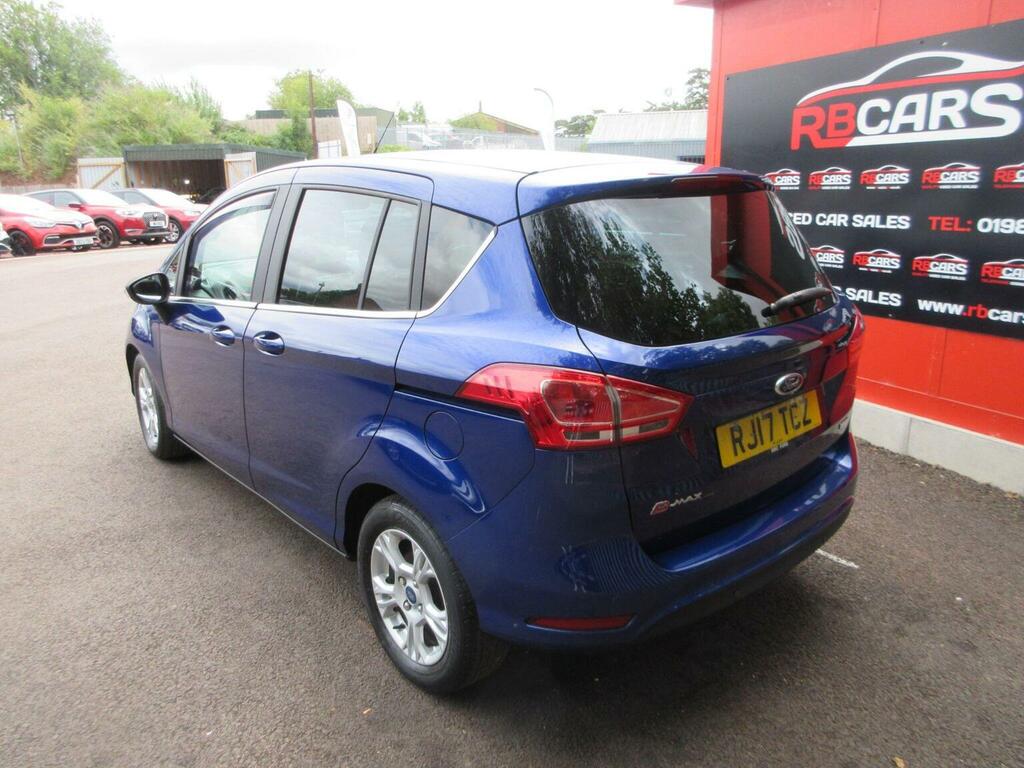 Ford B-Max Mpv 1.0T Ecoboost Zetec Navigator Euro 6 2017 RJ17TCZ Blue #5