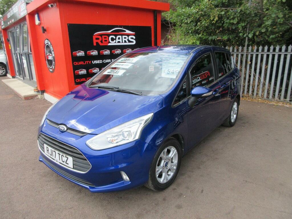 Ford B-Max Mpv 1.0T Ecoboost Zetec Navigator Euro 6 2017 RJ17TCZ Blue #3