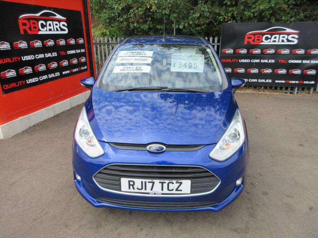 Ford B-Max Mpv 1.0T Ecoboost Zetec Navigator Euro 6 2017 RJ17TCZ Blue #2