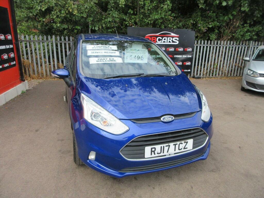 Ford B-Max Mpv 1.0T Ecoboost Zetec Navigator Euro 6 2017 Blue