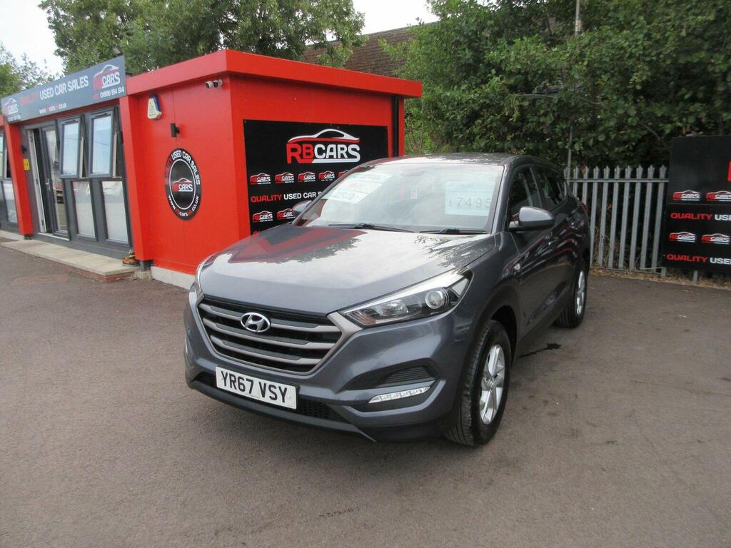 Hyundai Tucson Suv 1.7 Crdi Blue Drive S Euro 6 Ss 20176 YR67VSY Grey #3