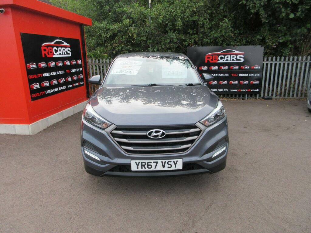 Hyundai Tucson Suv 1.7 Crdi Blue Drive S Euro 6 Ss 20176 YR67VSY Grey #2