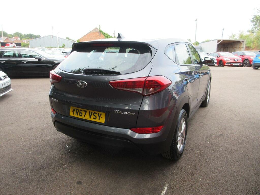 Hyundai Tucson Suv 1.7 Crdi Blue Drive S Euro 6 Ss 20176 YR67VSY Grey #6