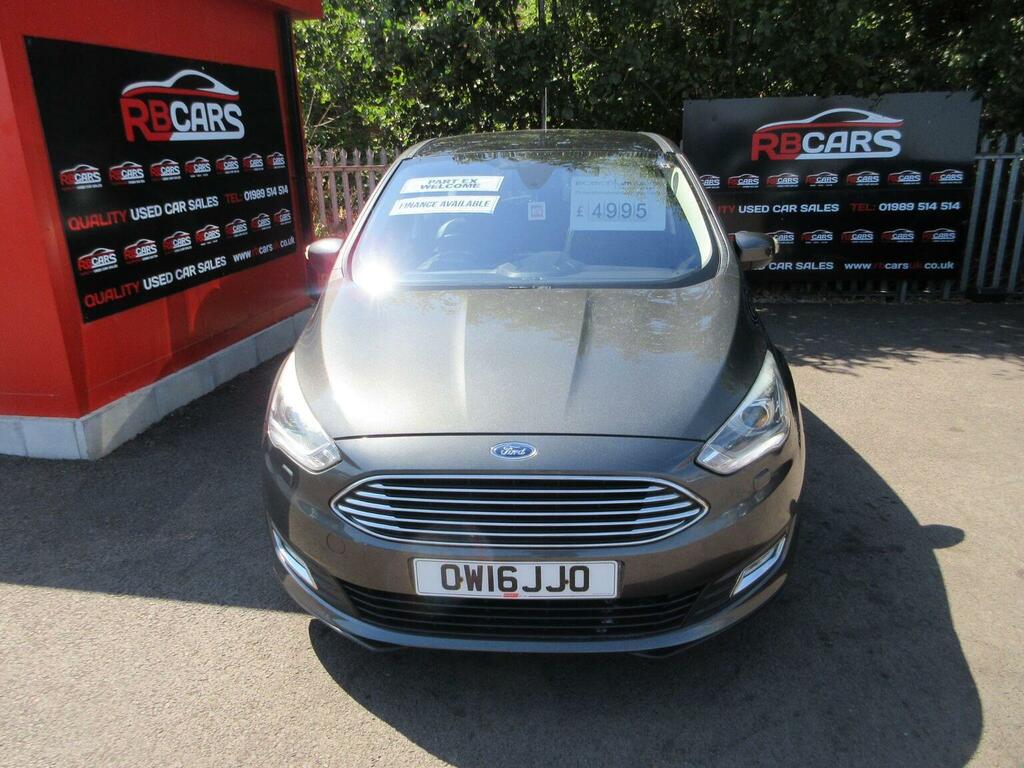 Ford C-Max 1.0T Ecoboost Titanium X Euro 6 Ss Nav OW16JJO Grey #2