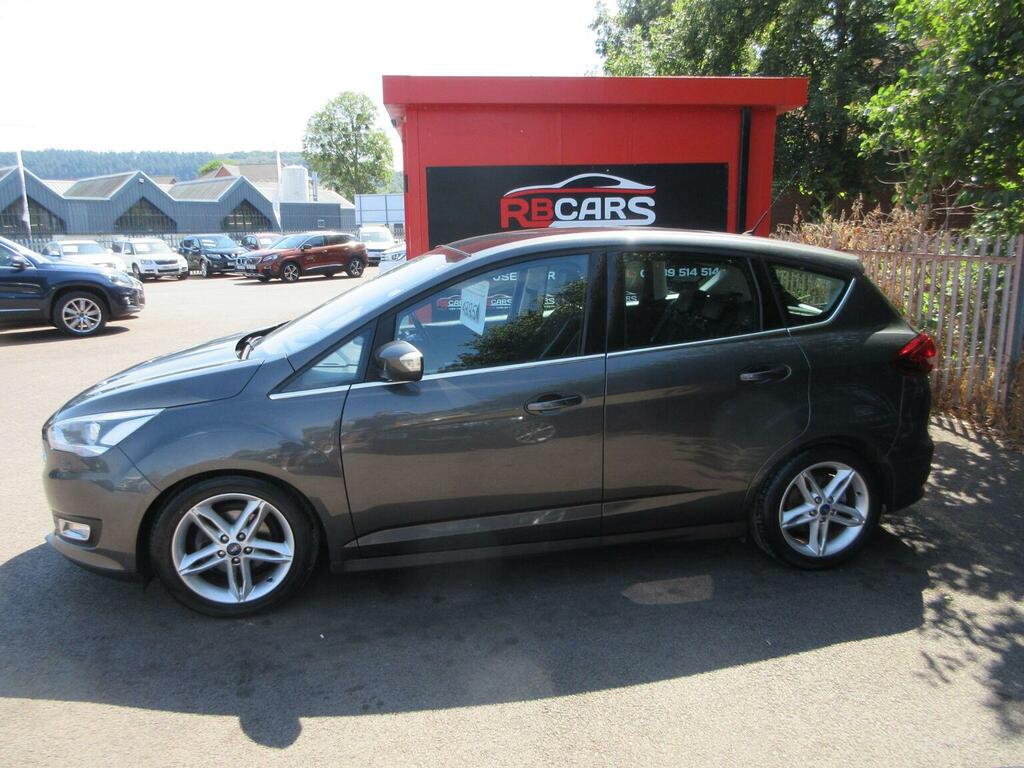 Ford C-Max 1.0T Ecoboost Titanium X Euro 6 Ss Nav OW16JJO Grey #4