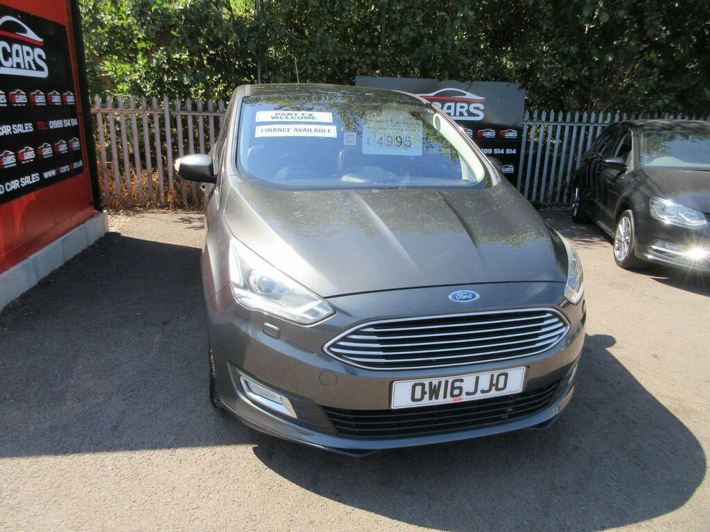 Ford C-Max 1.0T Ecoboost Titanium X Euro 6 Ss Nav Grey