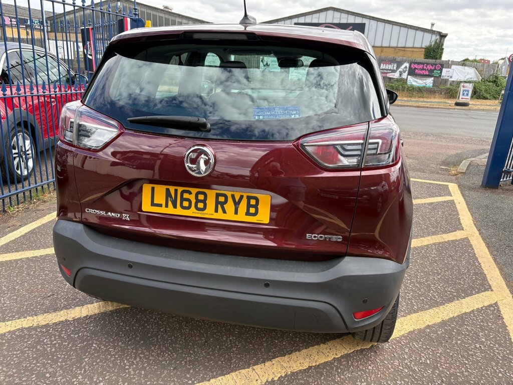Vauxhall Crossland X 68 Plate 1.2 Turbo Ecotec Se Nav Suv 110 LN68RYB Red #4