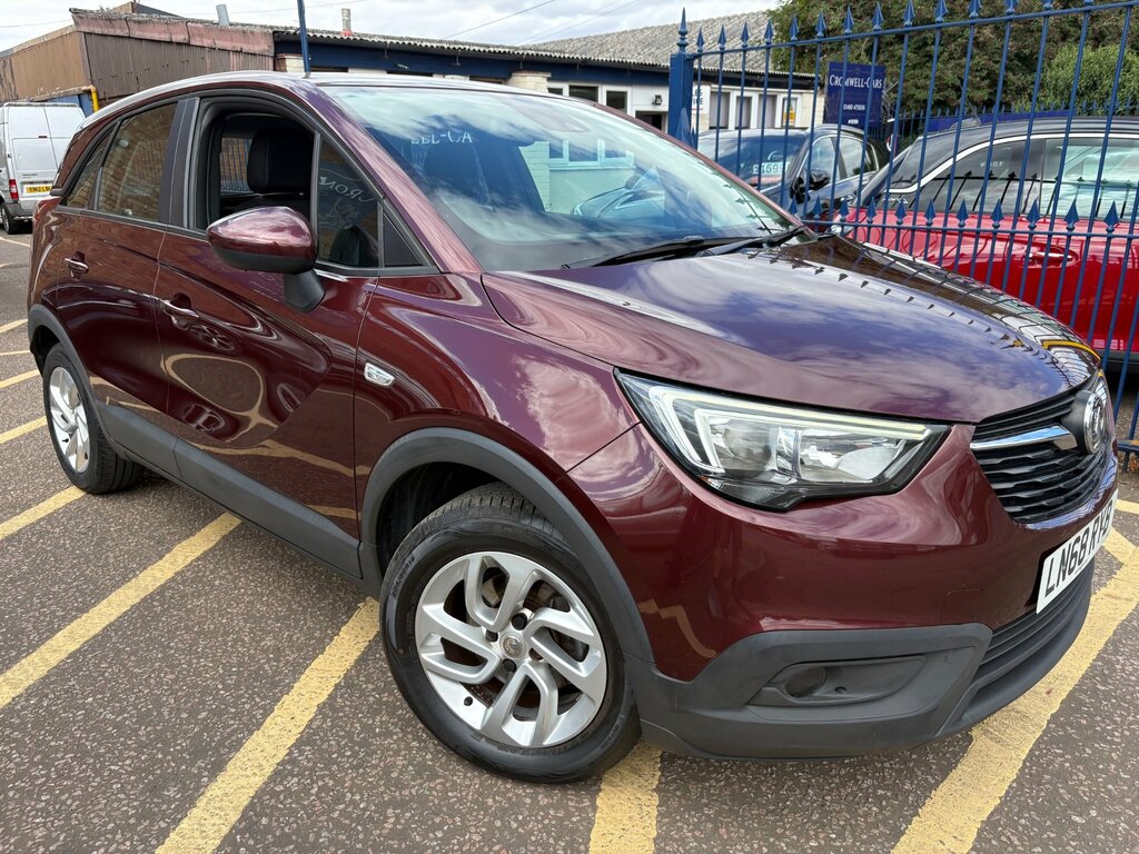 Vauxhall Crossland X 68 Plate 1.2 Turbo Ecotec Se Nav Suv 110 Red
