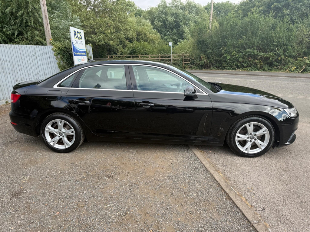 Audi A4 2.0 Tdi Ultra Sport S Tronic Euro 6 Ss VE66ERZ Black #2