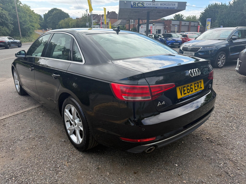 Audi A4 2.0 Tdi Ultra Sport S Tronic Euro 6 Ss VE66ERZ Black #5