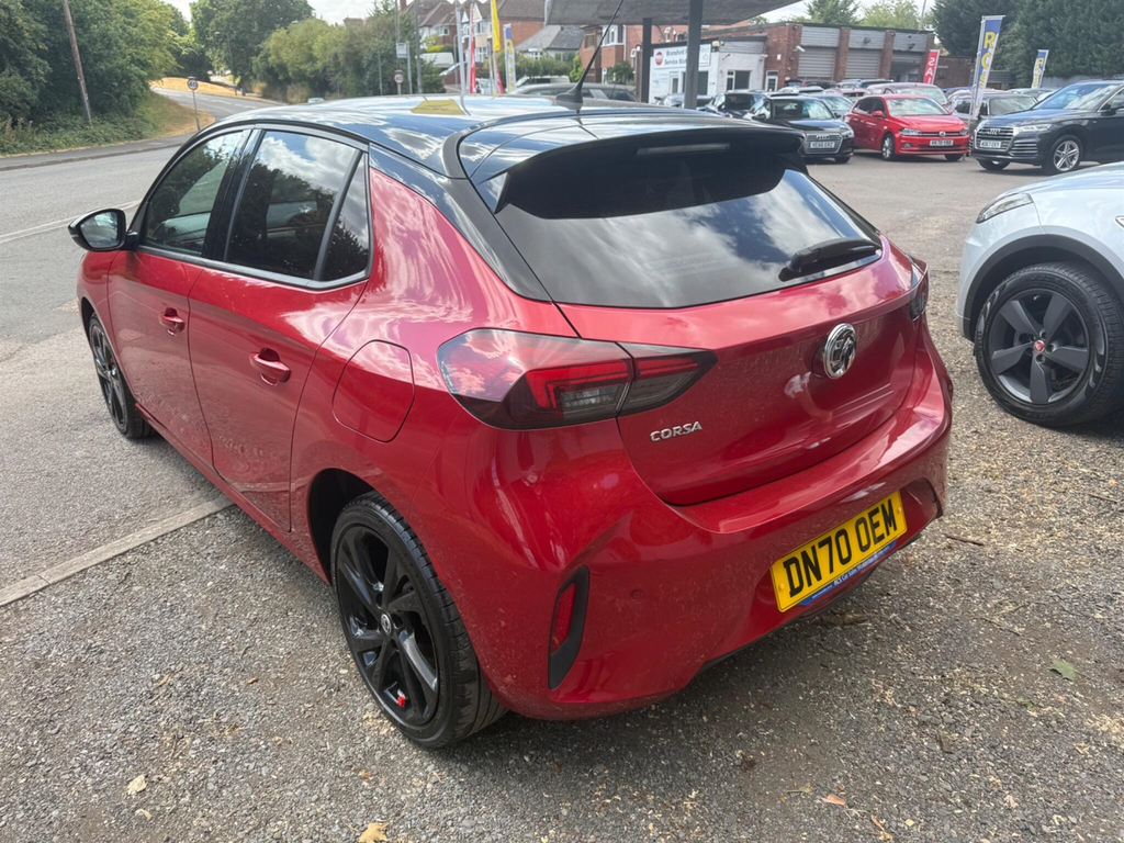 Vauxhall Corsa 1.2 Turbo Sri Premium Euro 6 Ss DN70OEM Red #4
