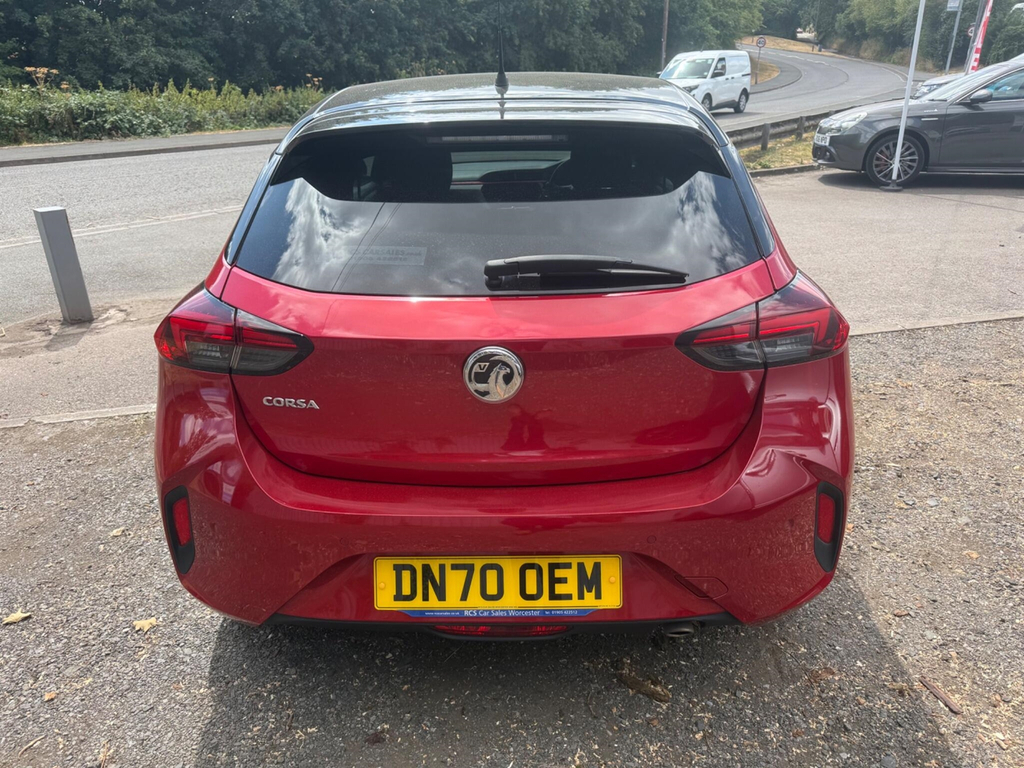 Vauxhall Corsa 1.2 Turbo Sri Premium Euro 6 Ss DN70OEM Red #3
