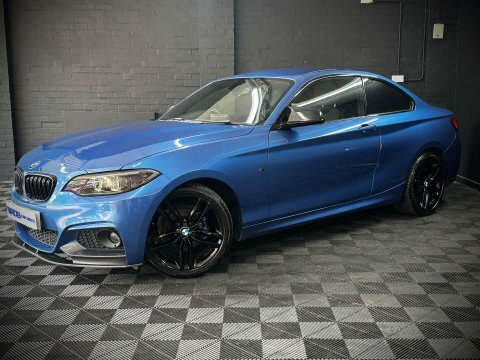 BMW 2 Series 2.0 218D M Blue #3