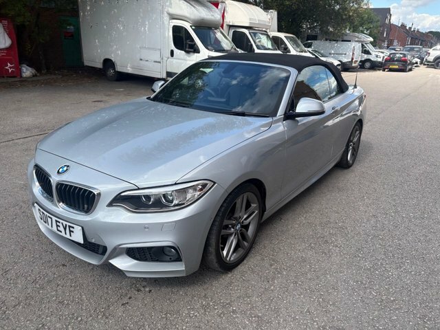 BMW 2 Series Convertible SD17EYF Silver #5