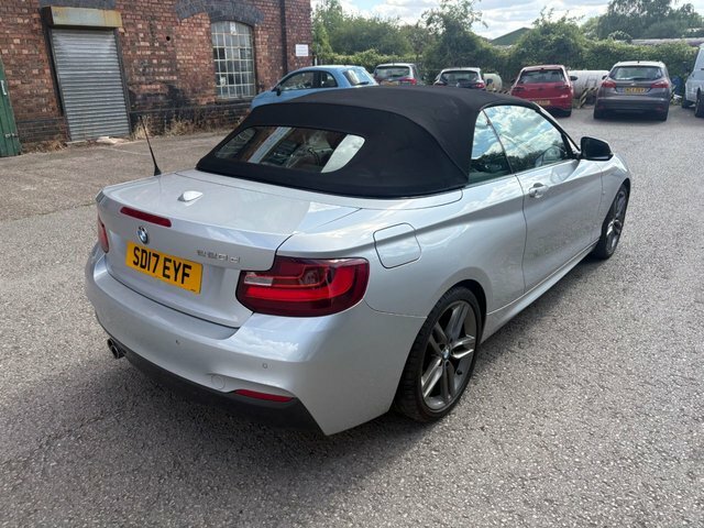 BMW 2 Series Convertible SD17EYF Silver #3