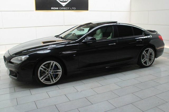 BMW 6 Series Gran Coupe Saloon Black #6