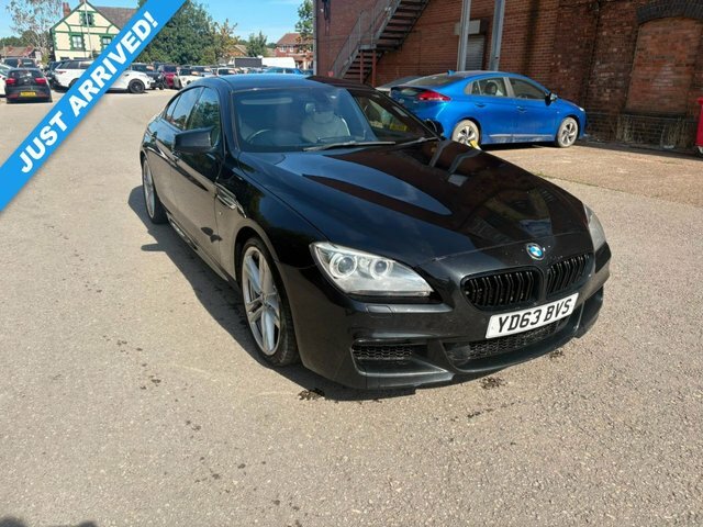 BMW 6 Series Gran Coupe Saloon Black