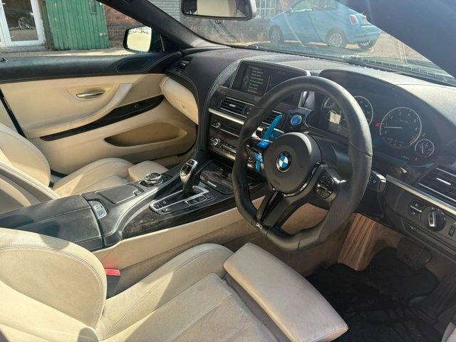 BMW 6 Series Gran Coupe Saloon Black #5