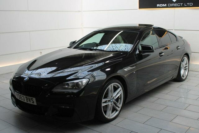 BMW 6 Series Gran Coupe Saloon Black #3
