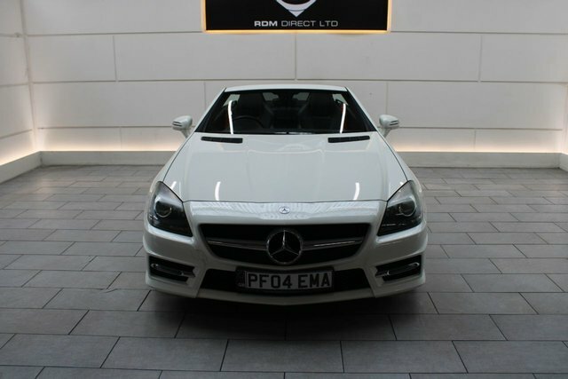 Mercedes-Benz SLK Convertible White #2