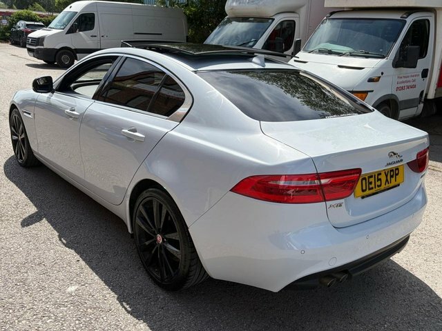 Jaguar XE Saloon White #3