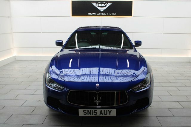 Maserati Ghibli Saloon Blue #2