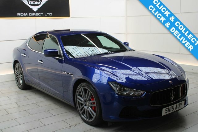 Maserati Ghibli Saloon Blue