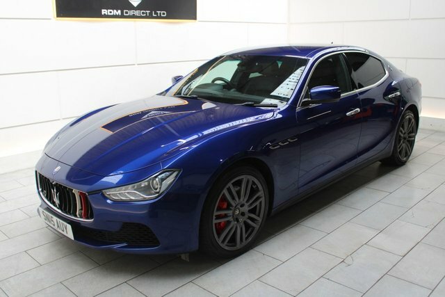 Maserati Ghibli Saloon Blue #5