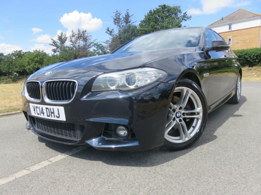 BMW 5 Series 2.0 520D M Sport Euro 6 Ss Black #2