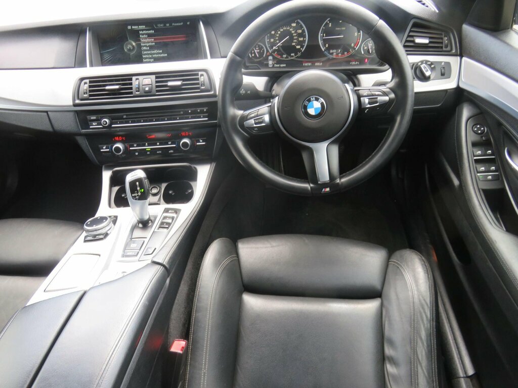 BMW 5 Series 520D M Sport Silver #37