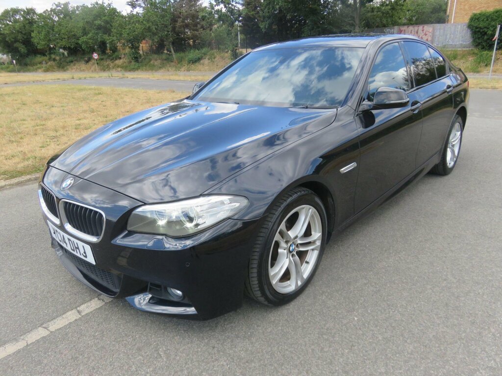 BMW 5 Series 2.0 520D M Sport Euro 6 Ss Black #3